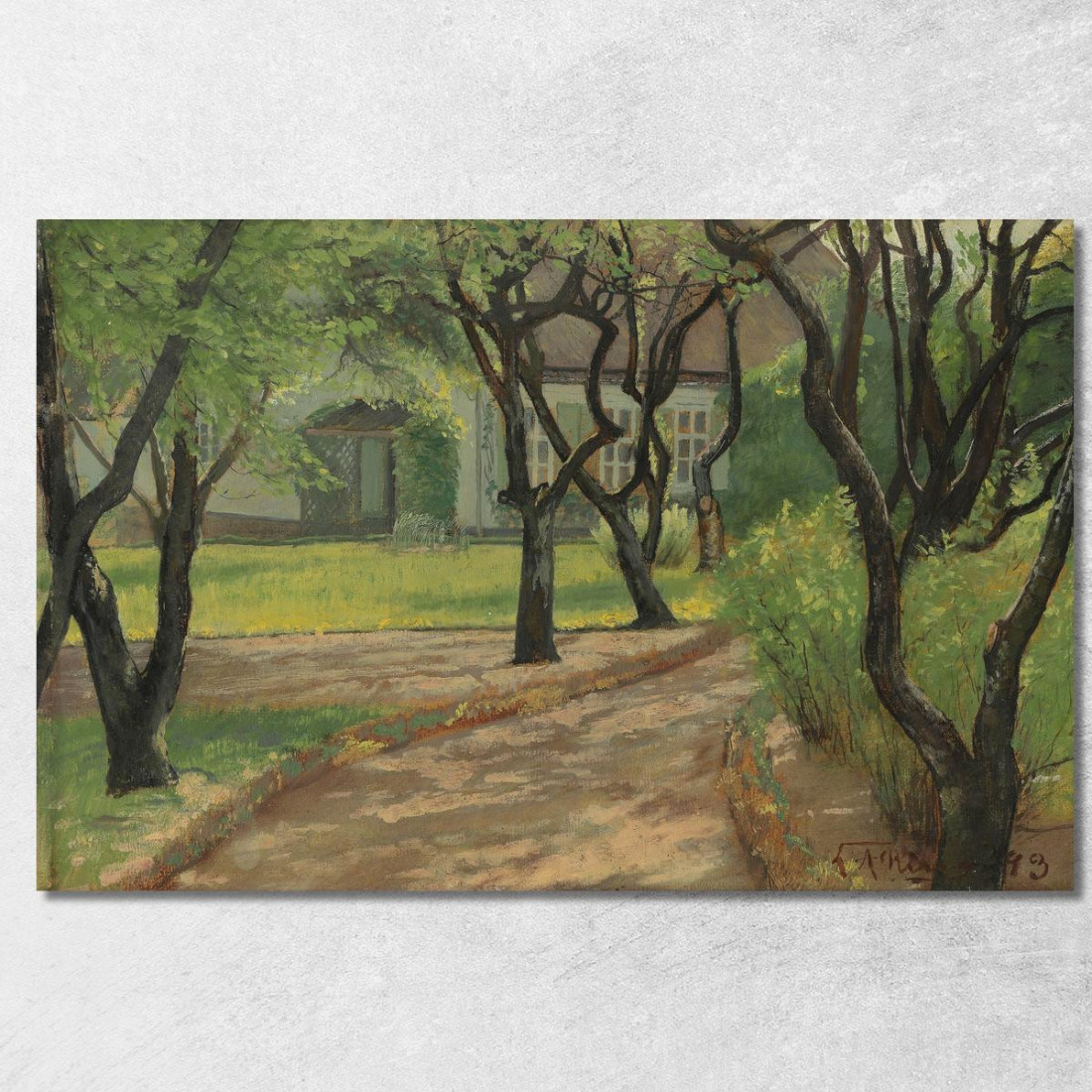 Un Sentiero Tortuoso Laurits Andersen Ring lar4 quadro stampato su tela Un Sentiero Tortuoso Laurits Andersen Ring lar4 quadro stampato su tela