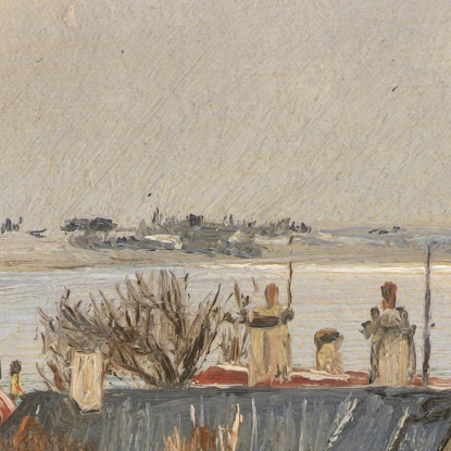 Vista Da Roskilde Verso Il Fiordo Laurits Andersen Ring lar40 quadro stampato su tela