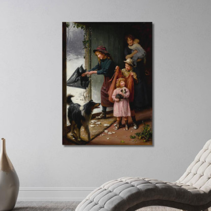 Finalmente A Casa Arthur John Elsley aje10 quadro stampato su tela