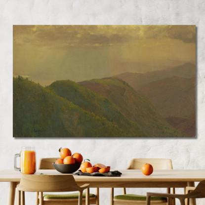 Paesaggio In Giamaica Indie Occidentali Frederic Edwin Church fec34 quadro stampato su tela