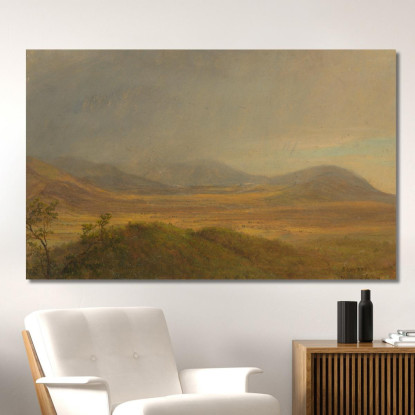 Paesaggio Montuoso Iv Frederic Edwin Church fec50 quadro stampato su tela