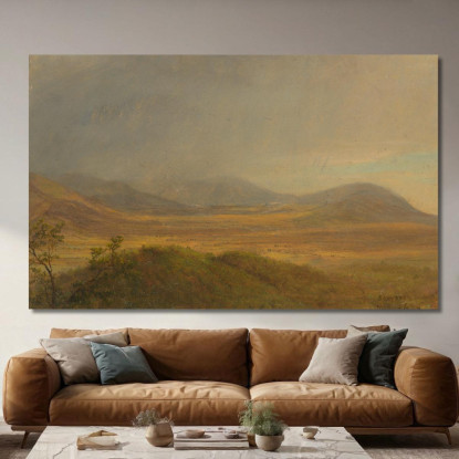 Paesaggio Montuoso Iv Frederic Edwin Church fec50 quadro stampato su tela