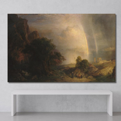 Il Mar Egeo Frederic Edwin Church fec100 quadro stampato su tela