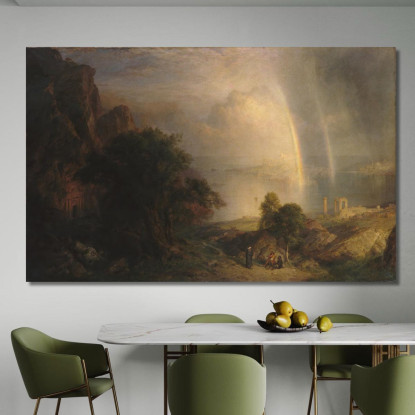 Il Mar Egeo Frederic Edwin Church fec100 quadro stampato su tela