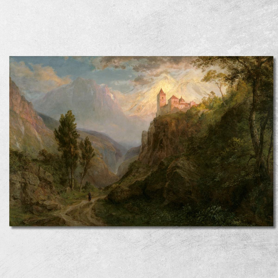 Il Monastero Di San Pedro Nostra Signora Delle Nevi Frederic Edwin Church fec105 quadro stampato su tela Il Monastero Di San Pedro Nostra Signora Delle Nevi Frederic Edwin Church fec105 quadro stampato su tela