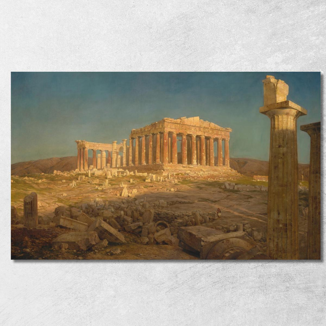 Il Partenone Frederic Edwin Church fec107 quadro stampato su tela Il Partenone Frederic Edwin Church fec107 quadro stampato su tela