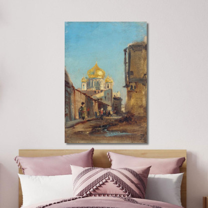 Tobolsk Siberia Félix Ziem fzm124 quadro stampato su tela