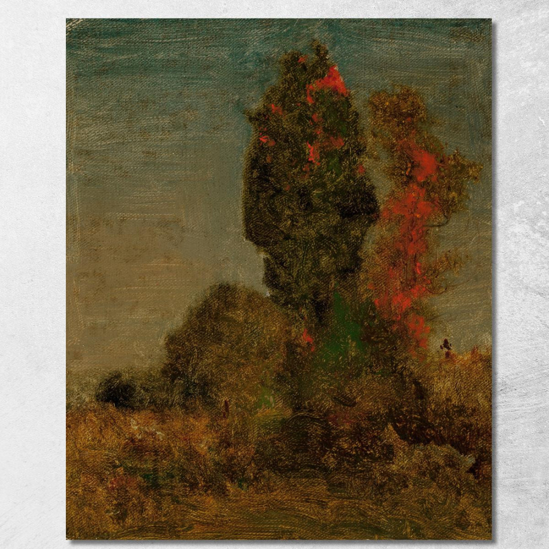 Alberi D'Autunno George Inness gin13 quadro stampato su tela Alberi D'Autunno George Inness gin13 quadro stampato su tela