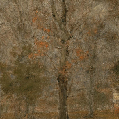 Giorno Grigio A Goochland George Inness gin33 quadro stampato su tela