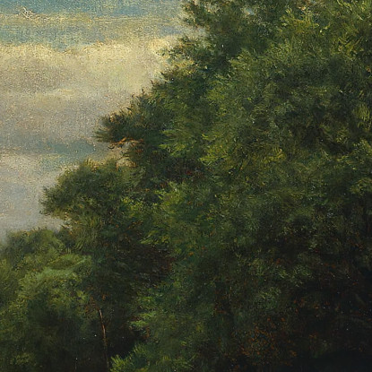 Tempo Di Raccolto George Inness gin36 quadro stampato su tela