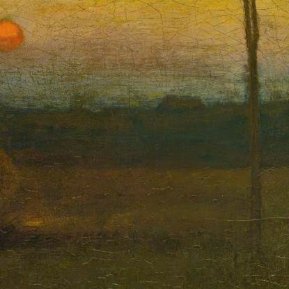 Paesaggio: Paesaggio Serale George Inness gin46 quadro stampato su tela