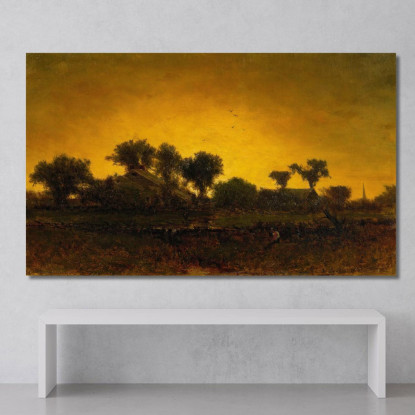 Trionfo Della Luce George Inness gin57 quadro stampato su tela