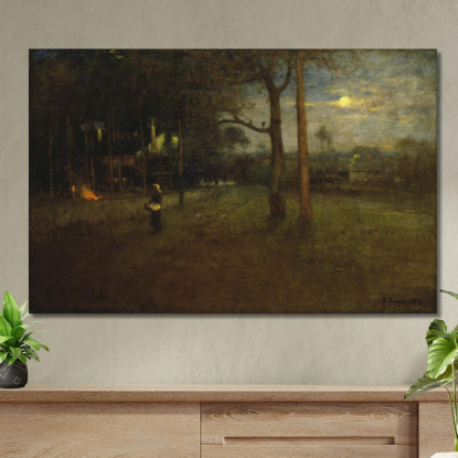 Chiaro Di Luna A Tarpon Springs George Inness gin62 quadro stampato su tela