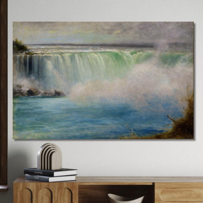 Cascate Del Niagara George Inness gin67 quadro stampato su tela