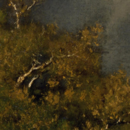 L'Arcobaleno George Inness gin99 quadro stampato su tela