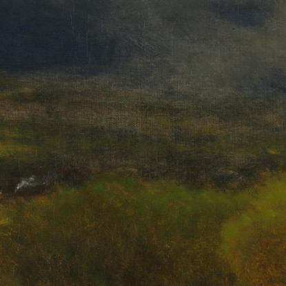 Il Campo Di Grano George Inness gin103 quadro stampato su tela