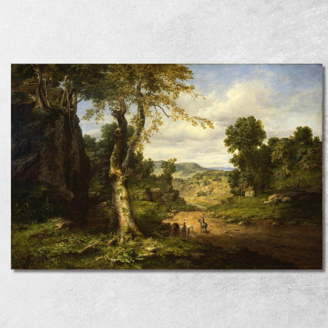Veduta Nella Contea Di Berkshire Massachusetts Dopo Una Tempesta Di Settembre George Inness gin109 quadro stampato su tela Veduta Nella Contea Di Berkshire Massachusetts Dopo Una Tempesta Di Settembre George Inness gin109 quadro stampato su tela