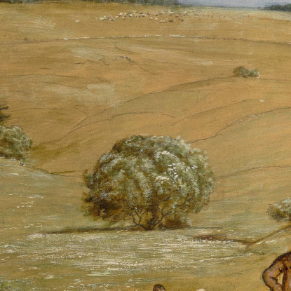 Paesaggio Collinare Hans Thoma hth41 quadro stampato su tela