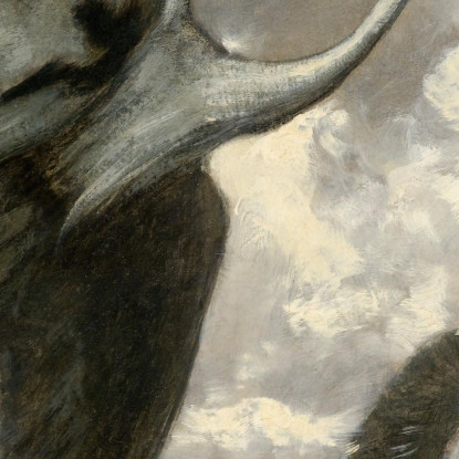 Uccelli Meravigliosi Hans Thoma hth88 quadro stampato su tela