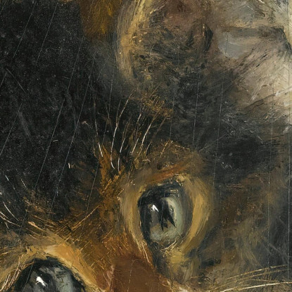 Due Gattini 2 Henriëtte Ronner-Knip hrk29 quadro stampato su tela