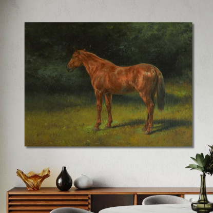 L'Oseille Rouge Rosa Bonheur rbn30 quadro stampato su tela