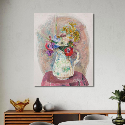 Anemoni Zygmunt Waliszewski zwl1 quadro stampato su tela