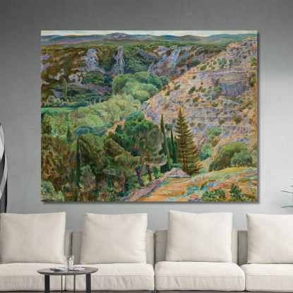 Paesaggio Da Angles Zygmunt Waliszewski zwl23 quadro stampato su tela