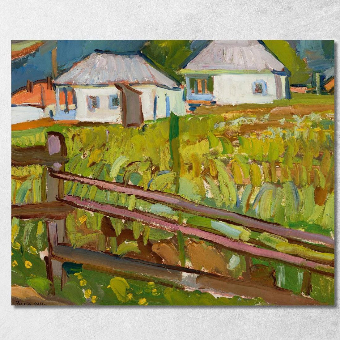 Paesaggio Zygmunt Waliszewski zwl24 quadro stampato su tela Paesaggio Zygmunt Waliszewski zwl24 quadro stampato su tela