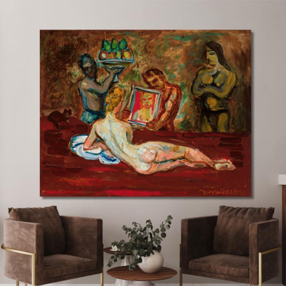 Specchietto Specchietto Delle Mie Brame Zygmunt Waliszewski zwl26 quadro stampato su tela