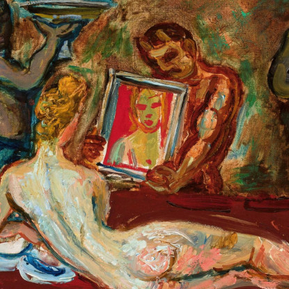 Specchietto Specchietto Delle Mie Brame Zygmunt Waliszewski zwl26 quadro stampato su tela