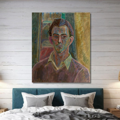 Autoritratto 2 Zygmunt Waliszewski zwl39 quadro stampato su tela