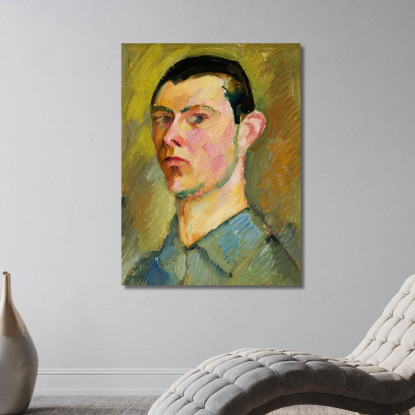 Autoritratto Zygmunt Waliszewski zwl42 quadro stampato su tela