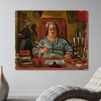 Nudo Viola Zygmunt Waliszewski zwl56 quadro stampato su tela