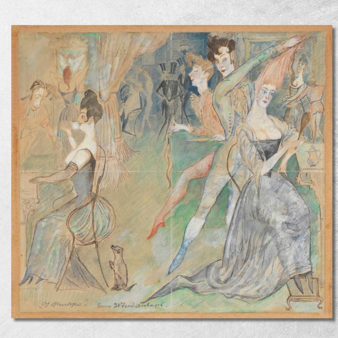 Dal Barbiere Zygmunt Waliszewski zwl57 quadro stampato su tela Dal Barbiere Zygmunt Waliszewski zwl57 quadro stampato su tela