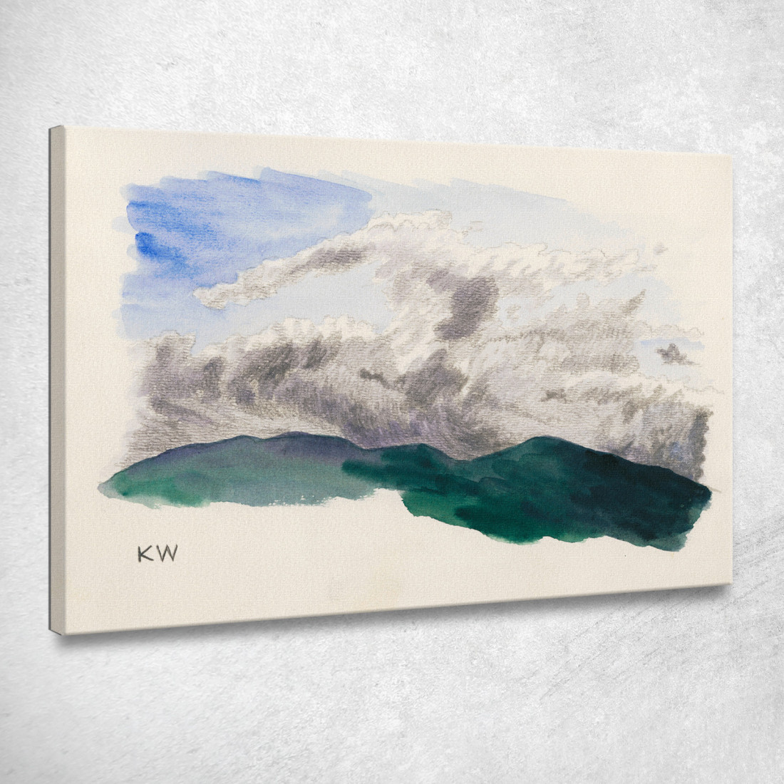 Studi Sulla Natura Xiii Karl Wiener kwn387 quadro stampato su tela Studi Sulla Natura Xiii Karl Wiener kwn387 quadro stampato su tela