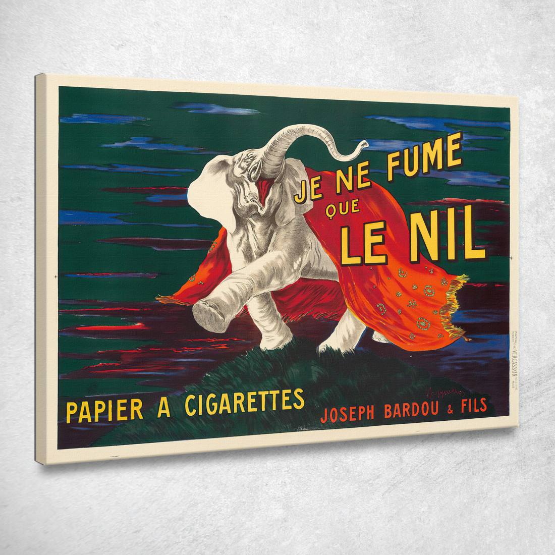 Fumo Solo Zero Leonetto Cappiello lcp52 quadro stampato su tela Fumo Solo Zero Leonetto Cappiello lcp52 quadro stampato su tela