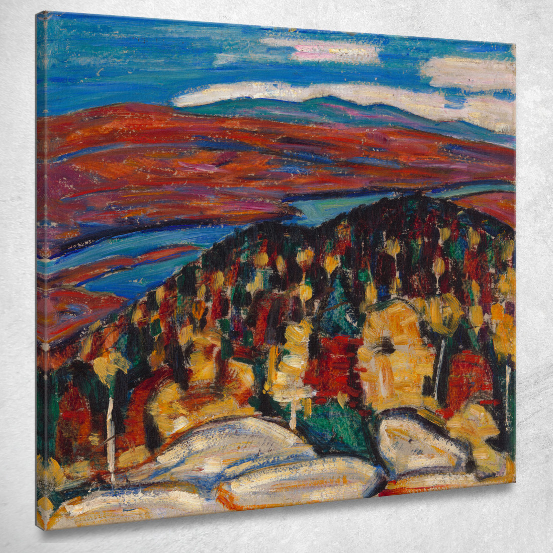 Paesaggio N. 26 Marsden Hartley mhr13 quadro stampato su tela