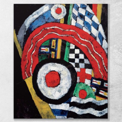 Dipinto N. 46  Marsden Hartley mhr23 quadro stampato su tela