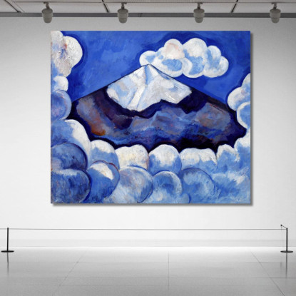 Popocatepetl Mattina Vivace Messico Marsden Hartley mhr27 quadro stampato su tela
