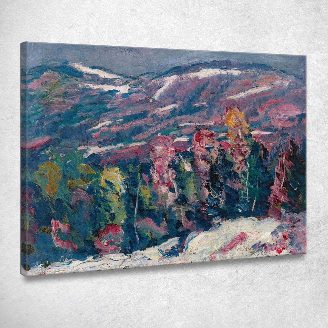 Canzone Dell'Inverno Marsden Hartley mhr34 quadro stampato su tela Canzone Dell'Inverno Marsden Hartley mhr34 quadro stampato su tela