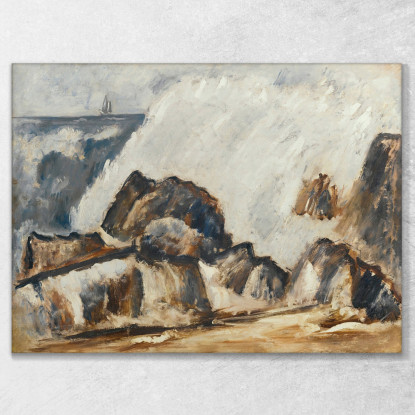 Onda Di Tempesta Marsden Hartley mhr45 quadro stampato su tela