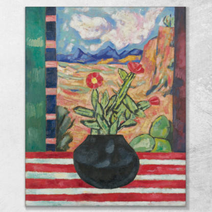 Natura Morta Senza Titolo Marsden Hartley mhr51 quadro stampato su tela