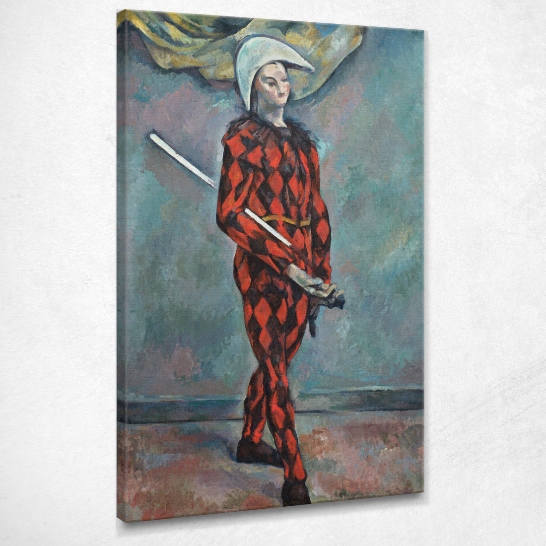 Arlecchino Paul Cézanne pcz32 quadro stampato su tela Arlecchino Paul Cézanne pcz32 quadro stampato su tela