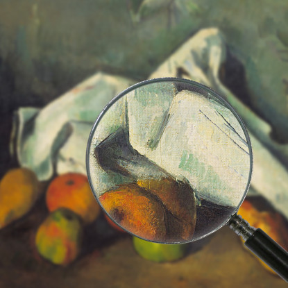 Latte Verde Paul Cézanne pcz61 quadro stampato su tela