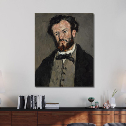 Ritratto Di Antonio Valabrègue Paul Cézanne pcz74 quadro stampato su tela