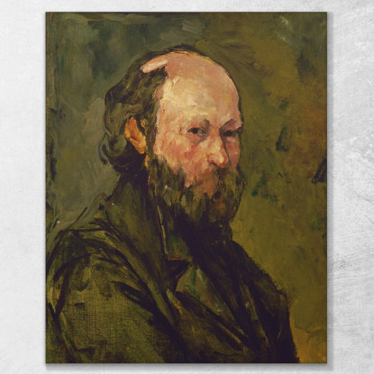 Auto Ritratto Paul Cézanne pcz85 quadro stampato su tela