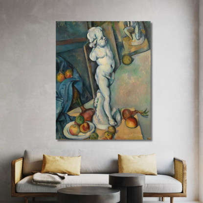 Natura Morta Con Cupido In Gesso Paul Cézanne pcz101 quadro stampato su tela