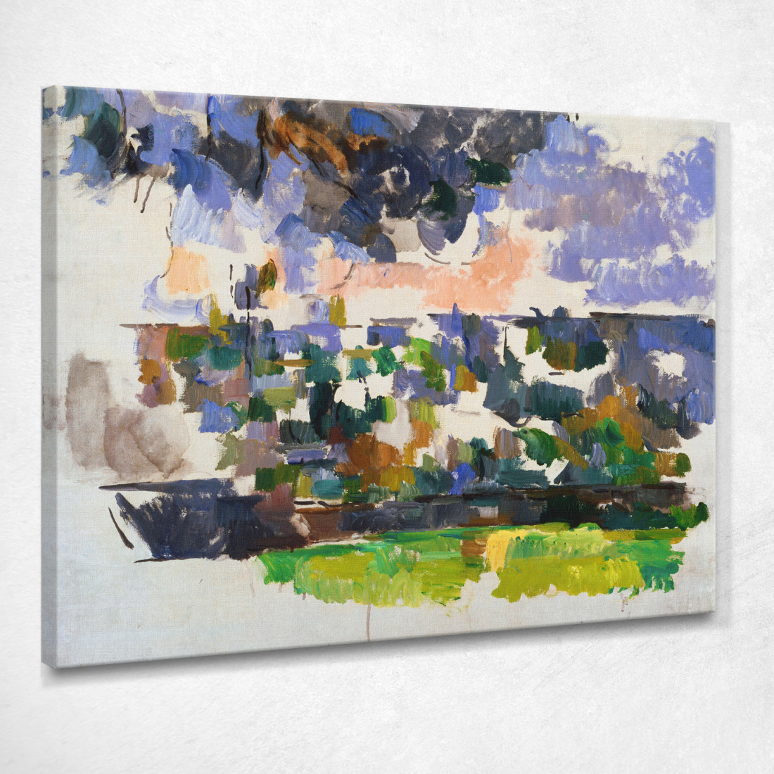 Il Giardino Di Les Lauves Paul Cézanne pcz113 quadro stampato su tela Il Giardino Di Les Lauves Paul Cézanne pcz113 quadro stampato su tela