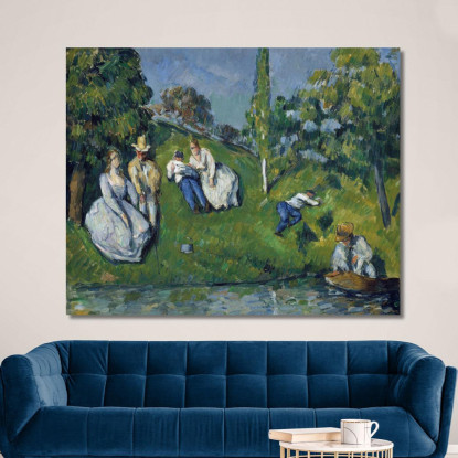 Lo Stagno Paul Cézanne pcz123 quadro stampato su tela