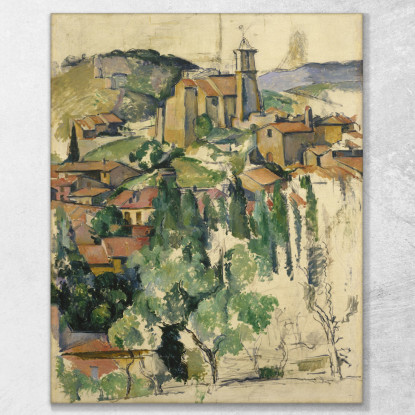 Il Villaggio Di Gardanne Paul Cézanne pcz128 quadro stampato su tela